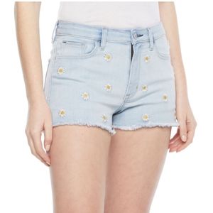 Arizona Womens High Rise Shortie Short-Juniors  NWT